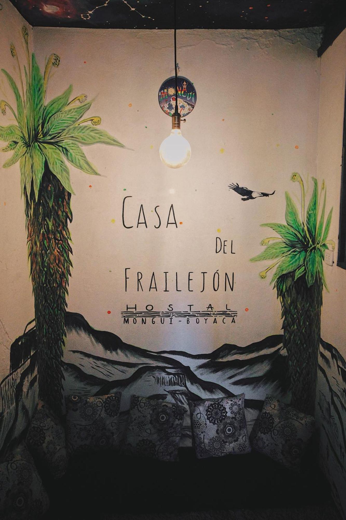 Hostal Casa Del Frailejon - Cafe Hotel Mongui Ngoại thất bức ảnh