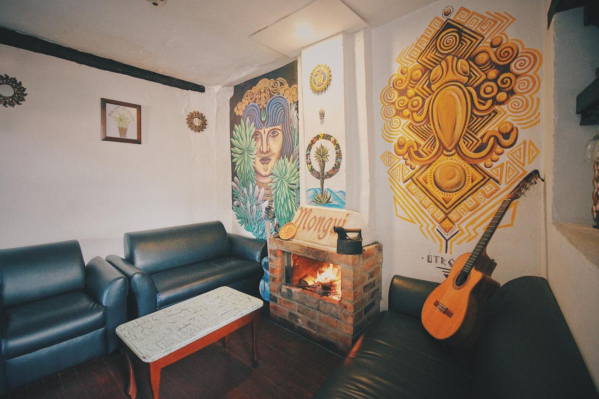 Hostal Casa Del Frailejon - Cafe Hotel Mongui Ngoại thất bức ảnh